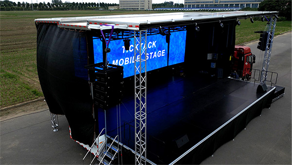 Mobile Stage Semi-trailer TL100