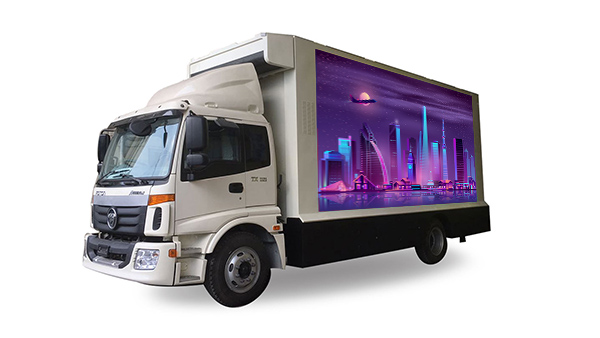 mobile led screen truck VN16