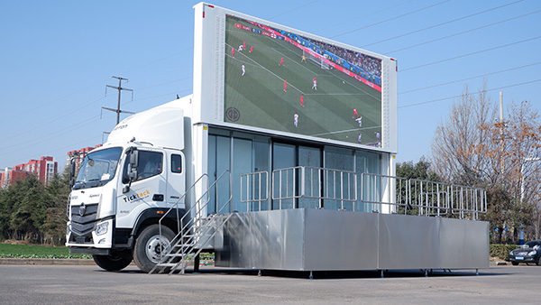 led screen stage truck