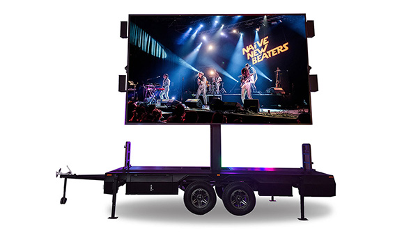 mobile led screen trailer TR15