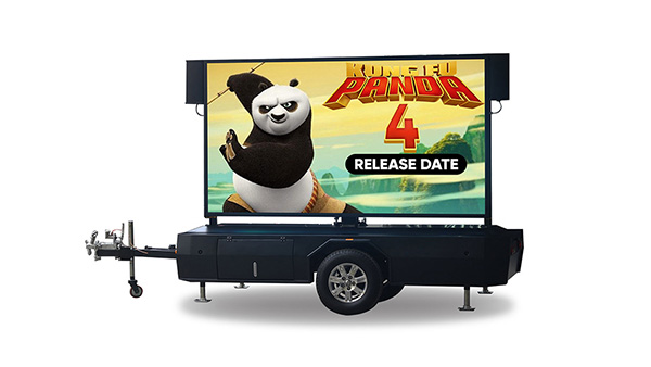 mobile led screen trailer tr5