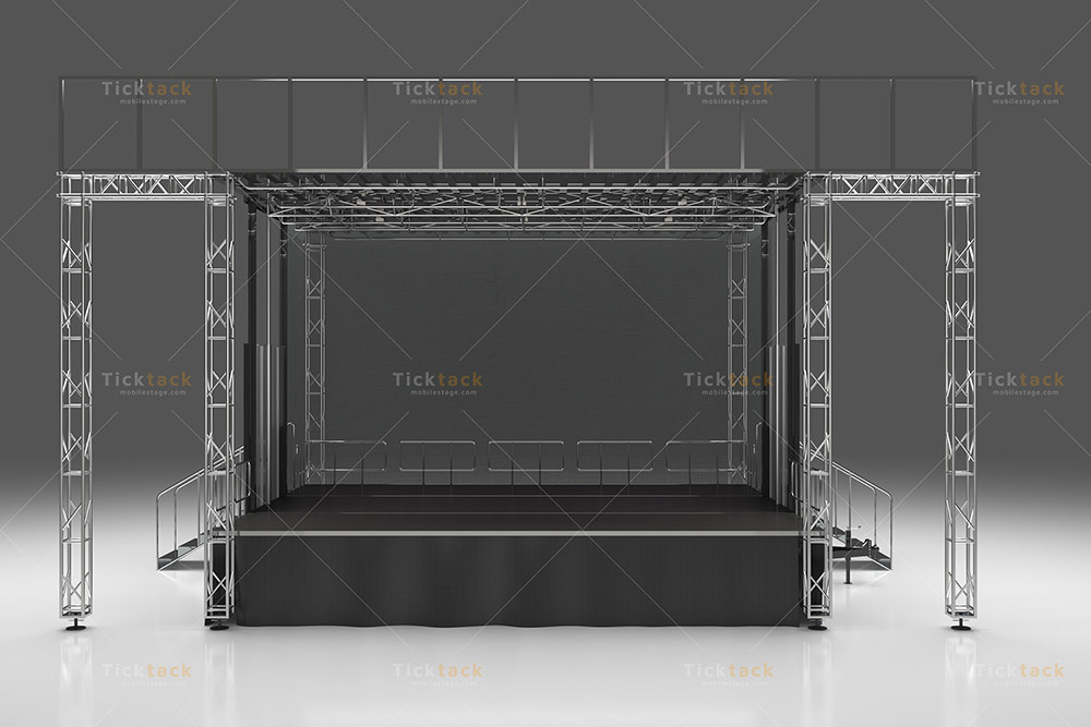 TL50 mobile stage trailer