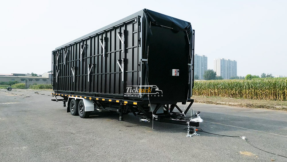 tl50 hydraulic stage trailer for sale
